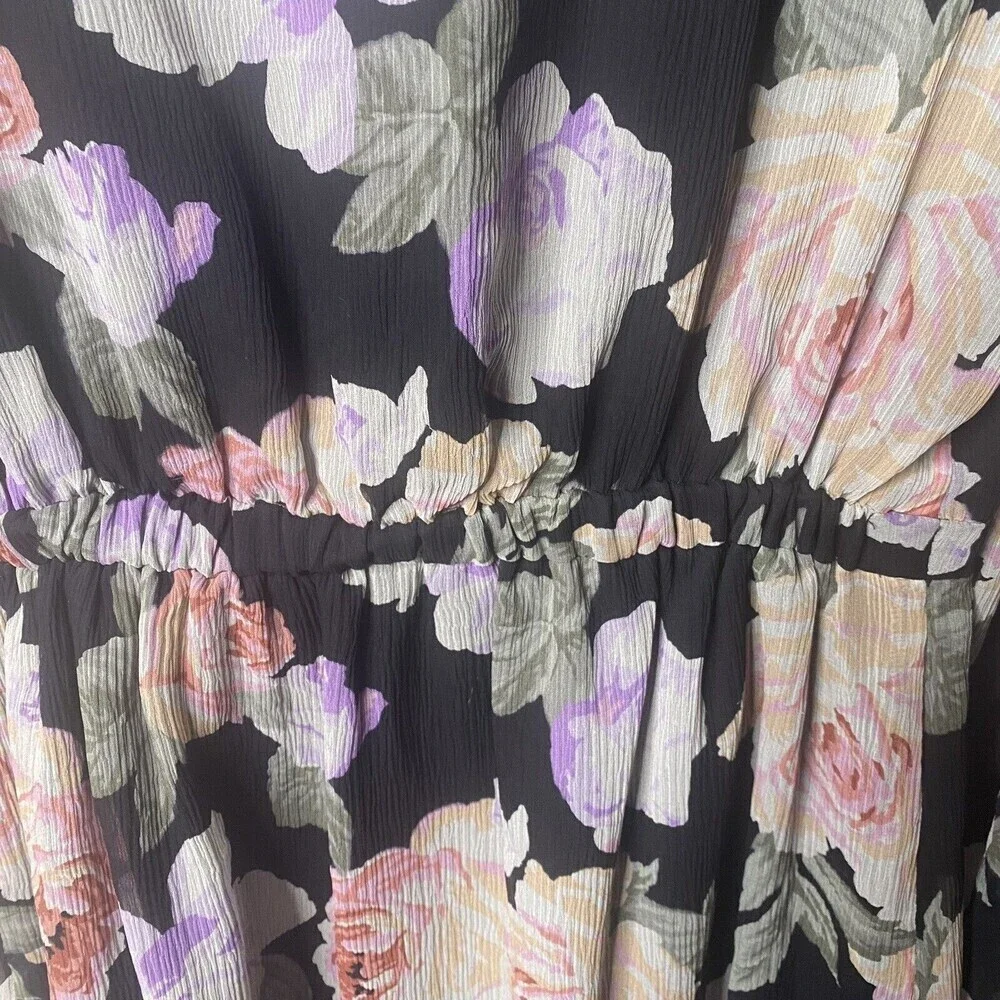 Madewell BROADWAY & BROOME Silk FLORAL Print MELODY ROSE Tea SECRETARY Dress 2